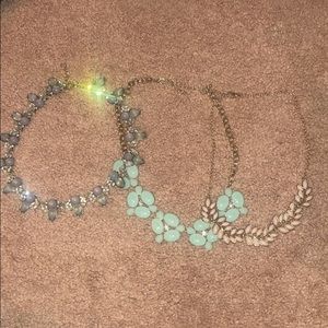Statement necklaces